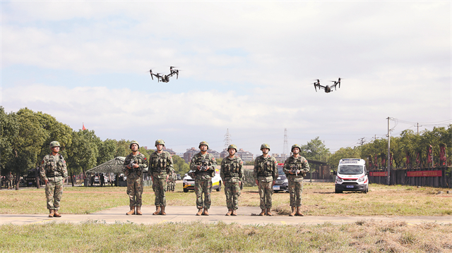 浙江省溫州軍分區(qū)組織崗位練兵比武